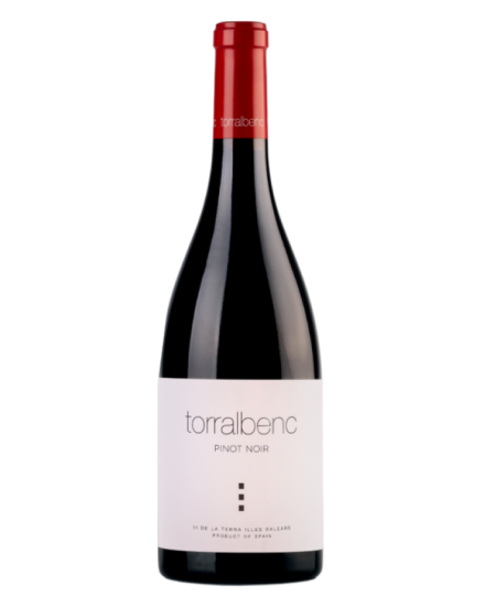 Botella de vino Pinoit Noir 2021 de la Bodega Torralbenc