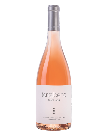 Botella de vino Pinoit Noir Rosado de la Bodega Torralbenc