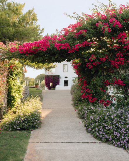 Espacio experior en Torralbenc Menorca